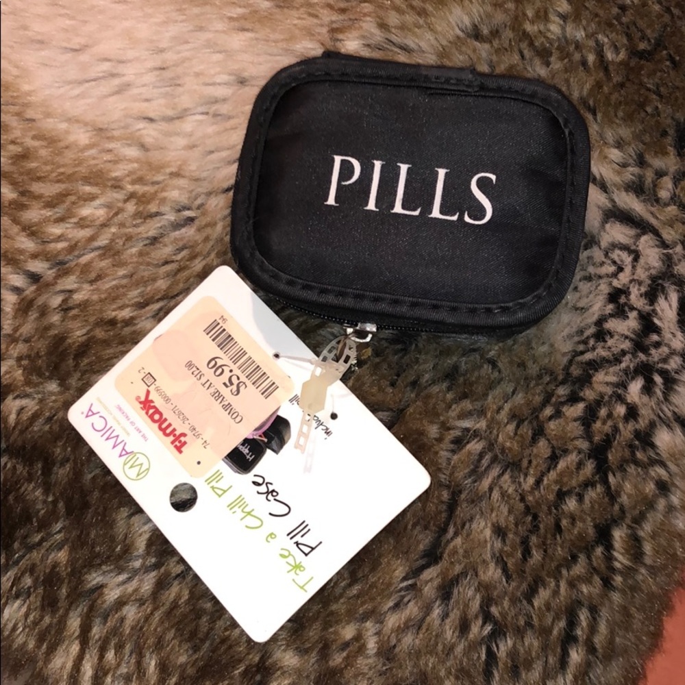 Pills travel case brand new with tags!